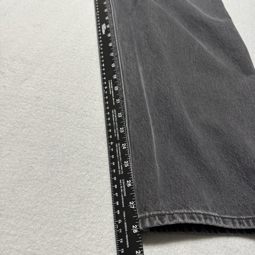 Levi's Premium Black Denim Overalls Women's Adjustable Strap Grunge Y2K Size S - Picture 9 of 16